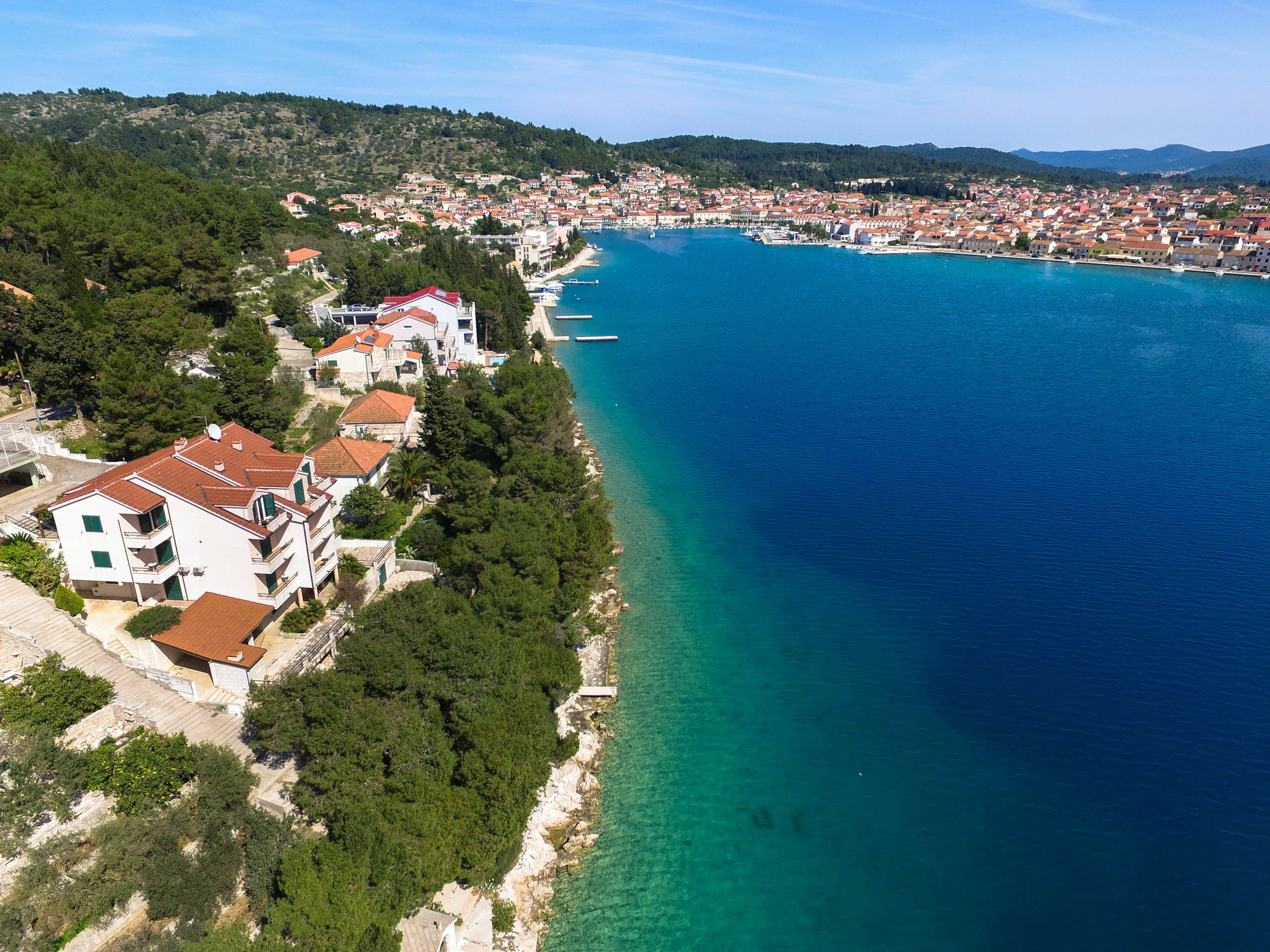 Apartments Vala Vela Luka Esterno foto